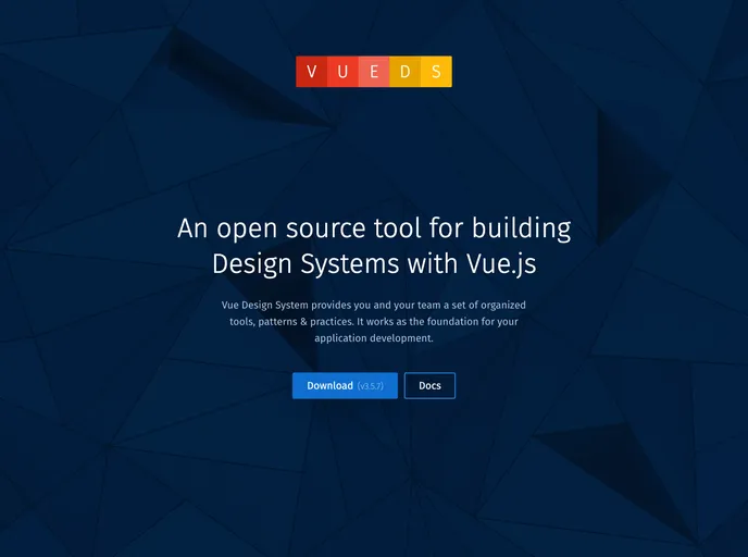 Vue Design System screenshot