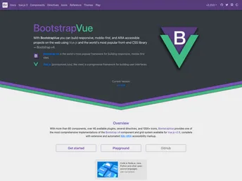 Bootstrap Vue screenshot