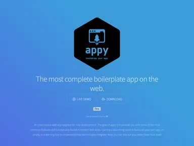 Appy screenshot