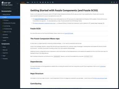 Fozzie Components screenshot
