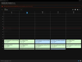 PlanningSup screenshot