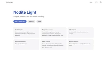 Nodite Light screenshot