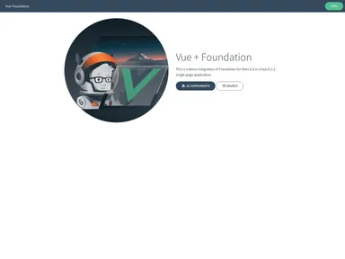 Vue Foundation screenshot